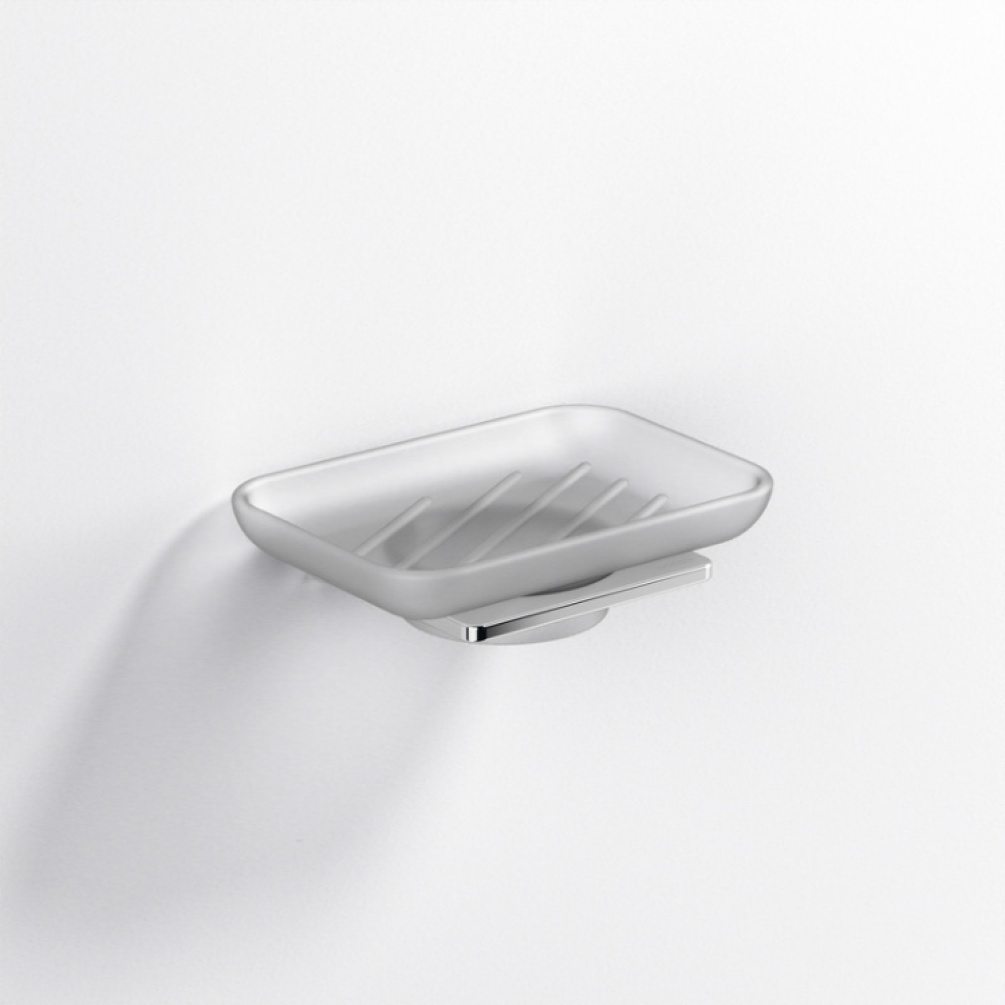 Close up product image of the Origins Living S6 Chrome Soap Dish